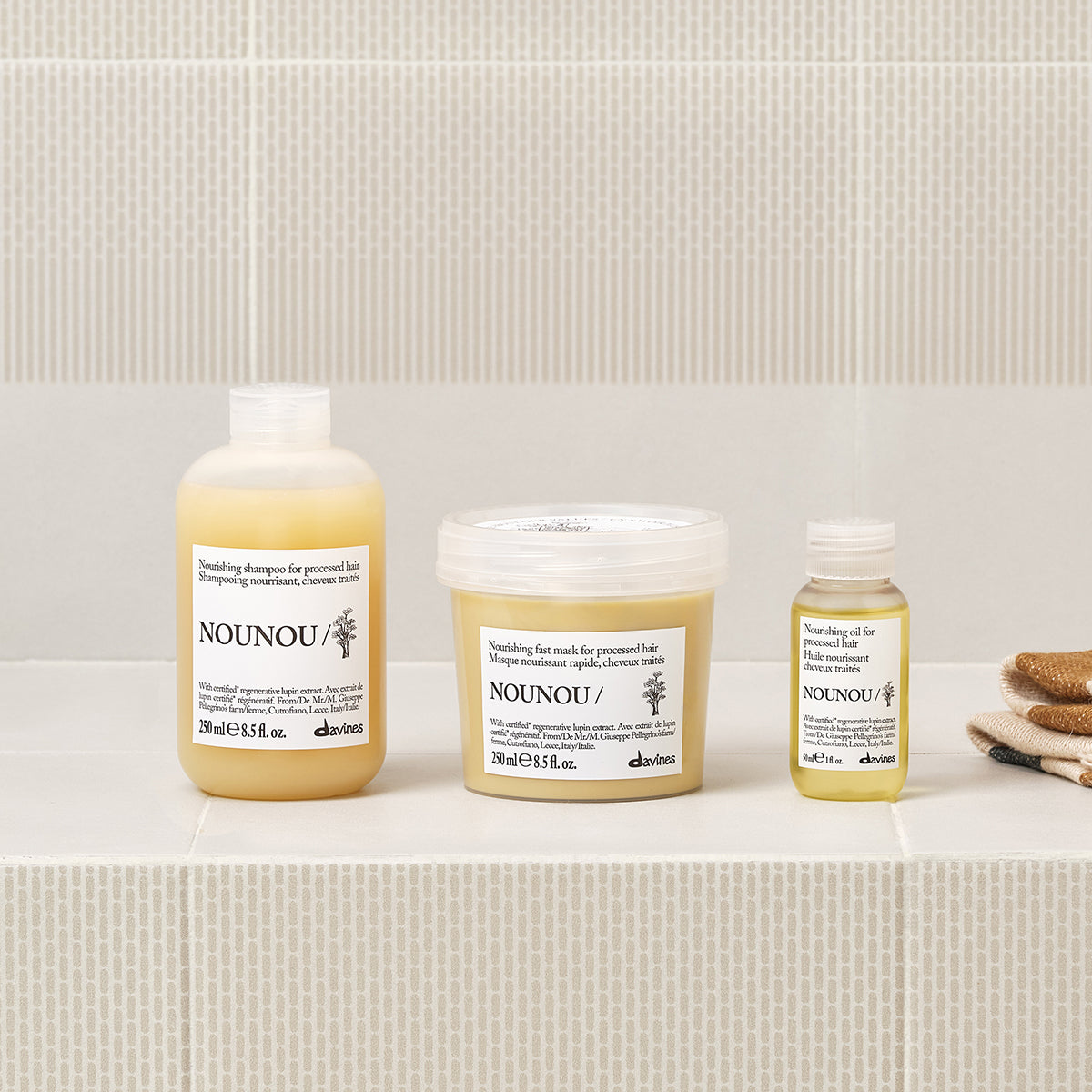 Davines NOUNOU Oil - Nourishing oil for processed hair