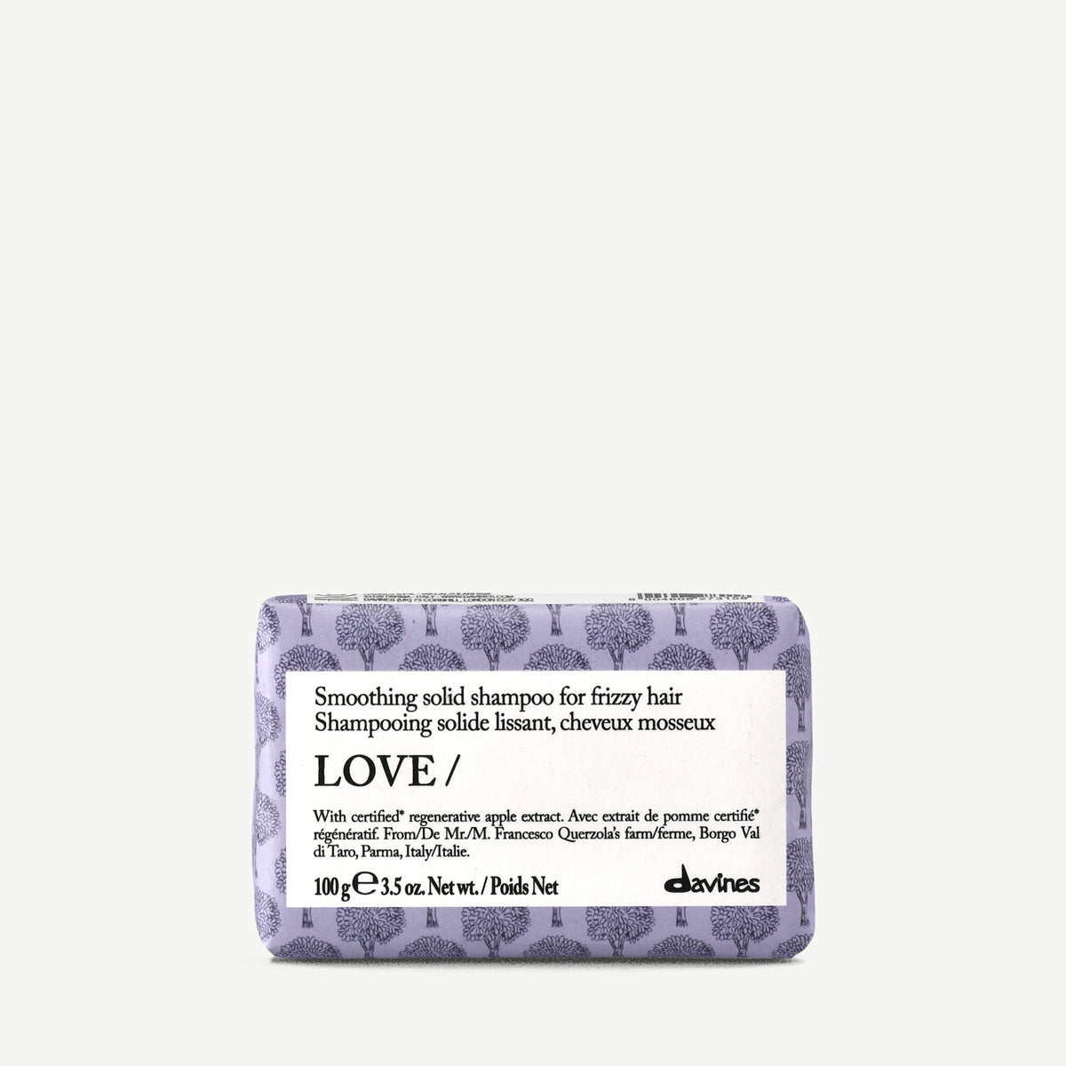 Davines LOVE SMOOTHING Solid Shampoo - Smoothing solid shampoo for frizzy hair