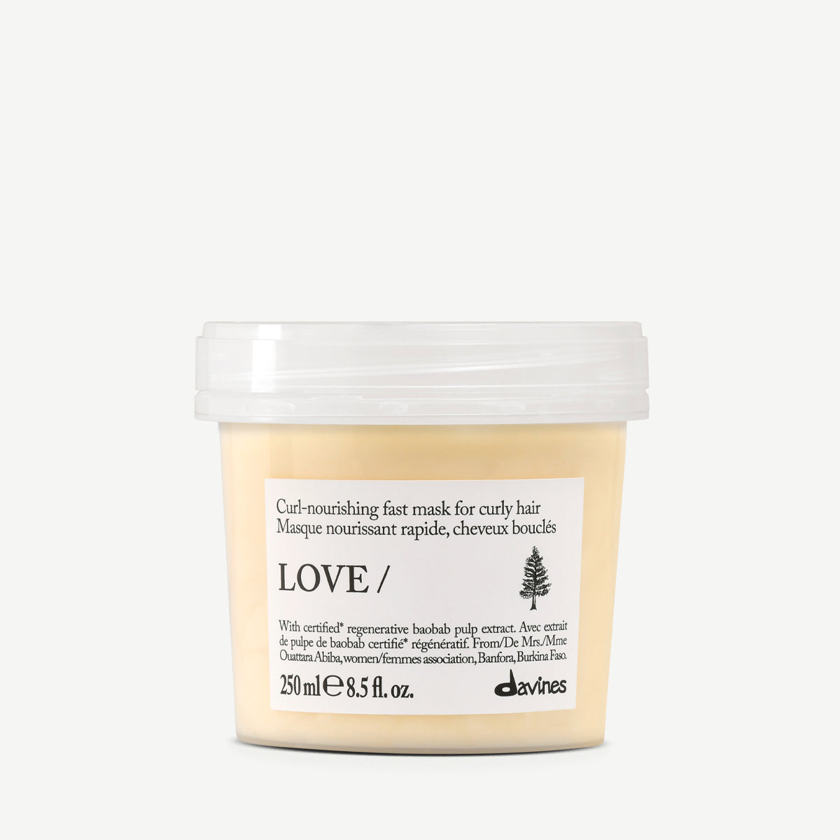 Davines LOVE CURL Mask - Curl-nourishing fast mask for curly hair