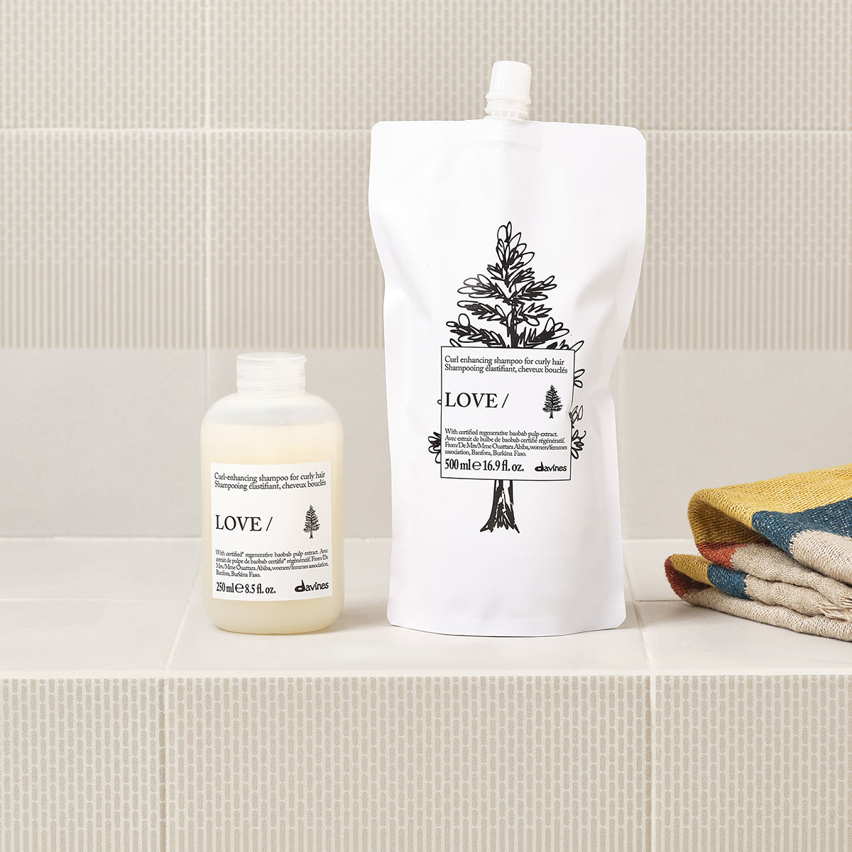 Davines LOVE CURL Shampoo Refill - Curl-enhancing shampoo for curly hair