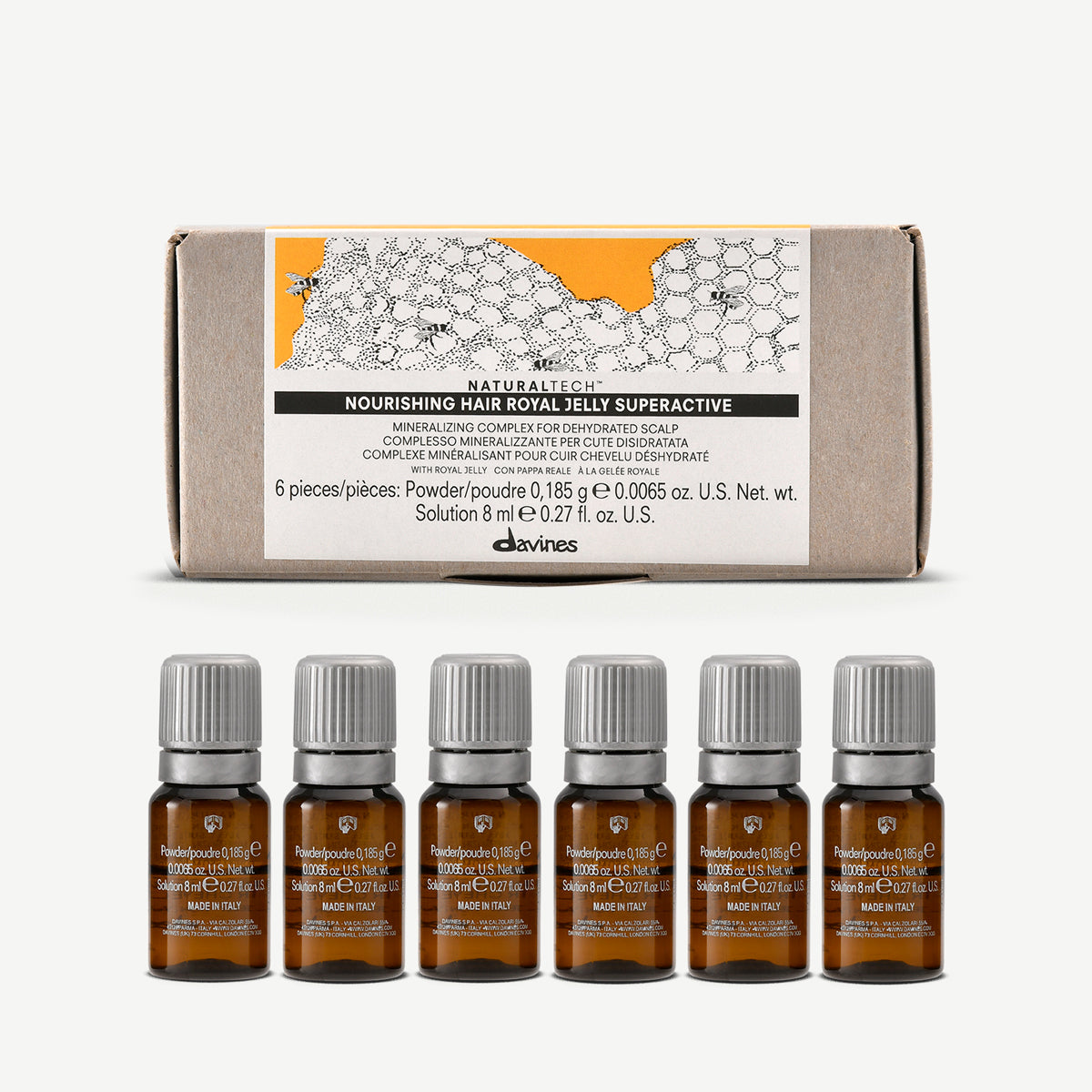 NOURISHING Hair Royal Jelly Superactive 1 8 mlDavines