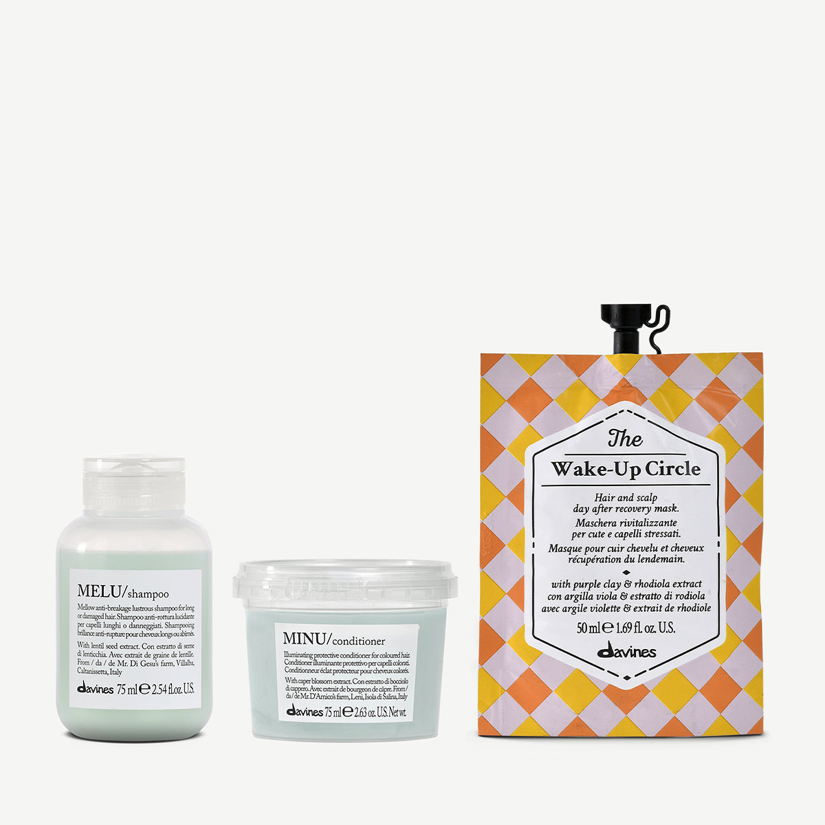 Colored Hair Travel Set 1 1 kitDavines