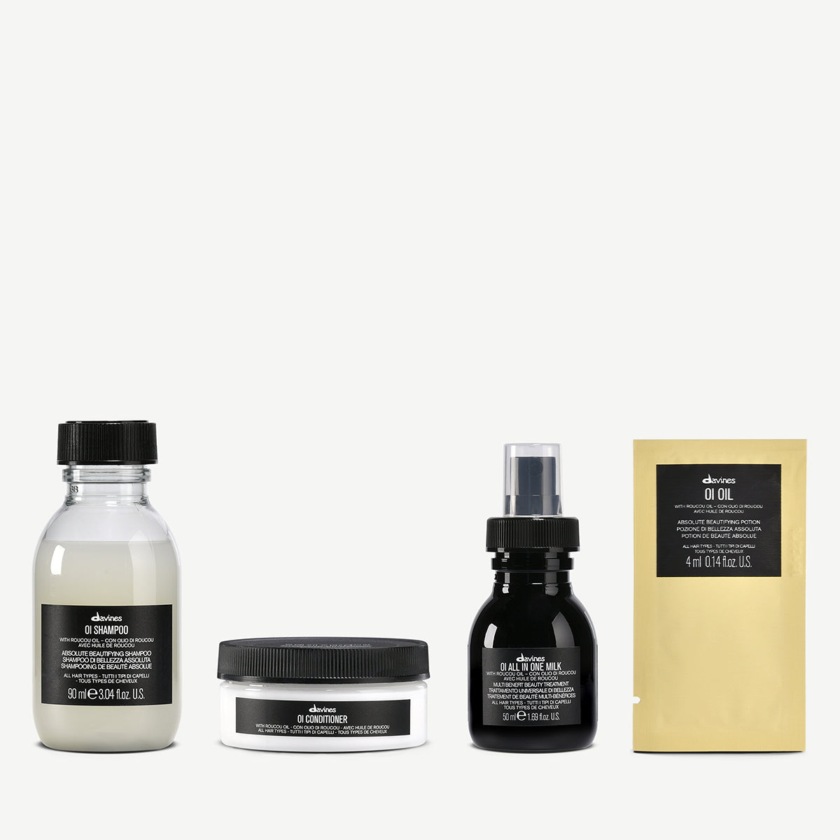 OI Travel Set + Sachet 1 1 kitDavines
