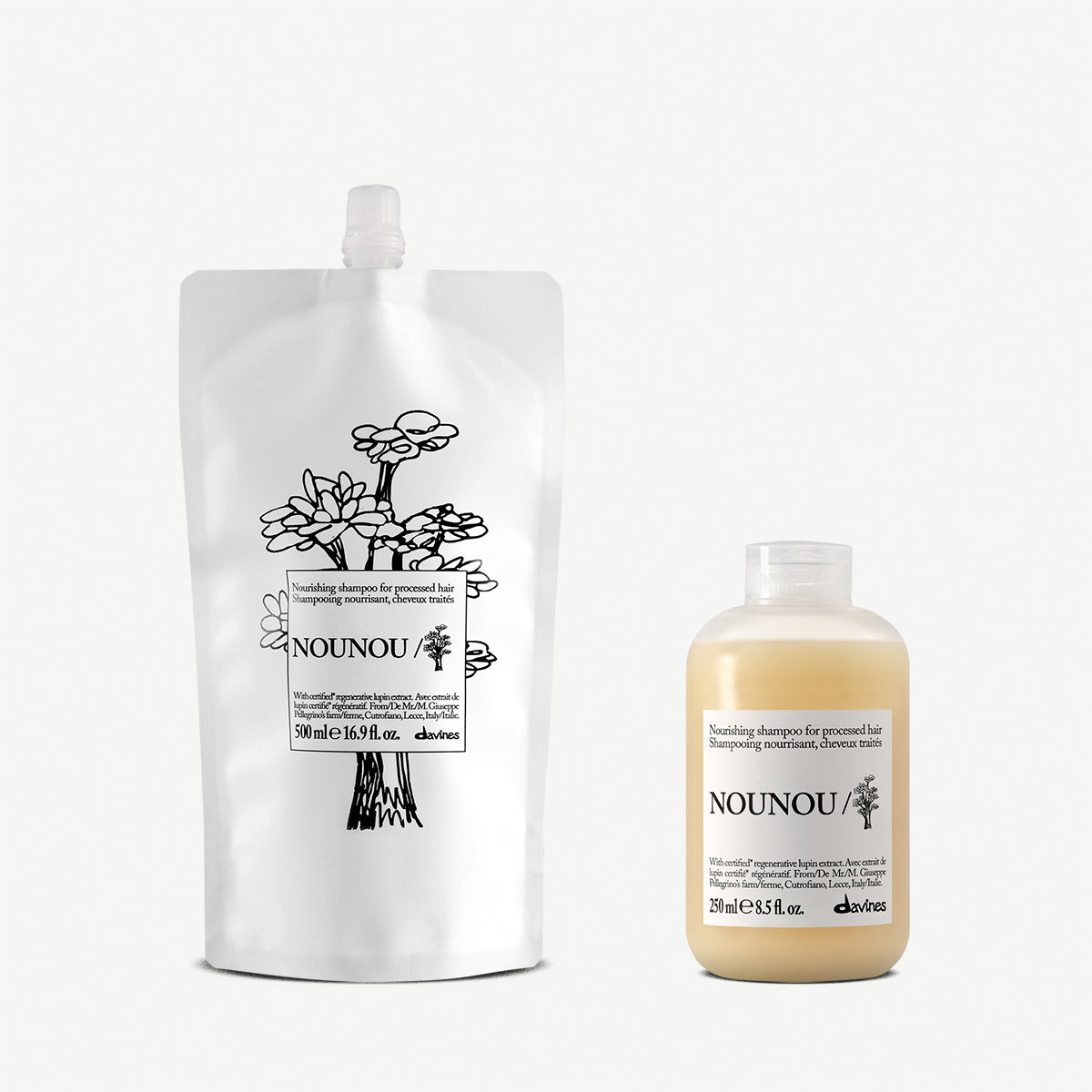 NOUNOU Shampoo Refill Duo 1 1 kitDavines