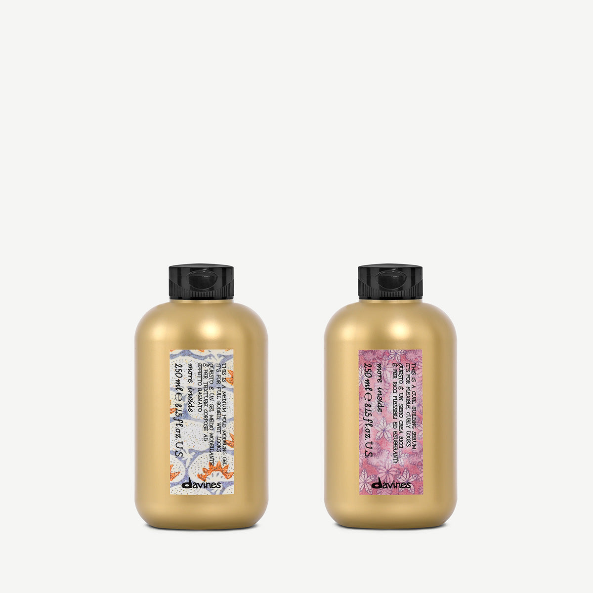 Davines Two-Strand Twist Curl Duo - Twist styling set for curly and coily hair