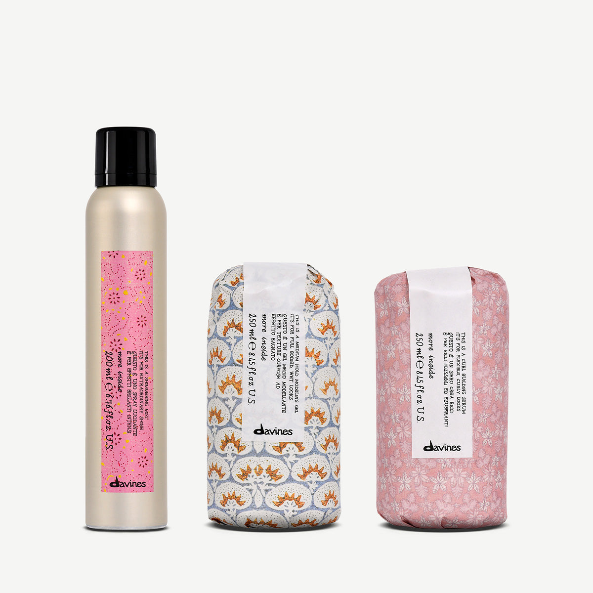 Davines Defined Curls Set - Styling set for defined curls and coils