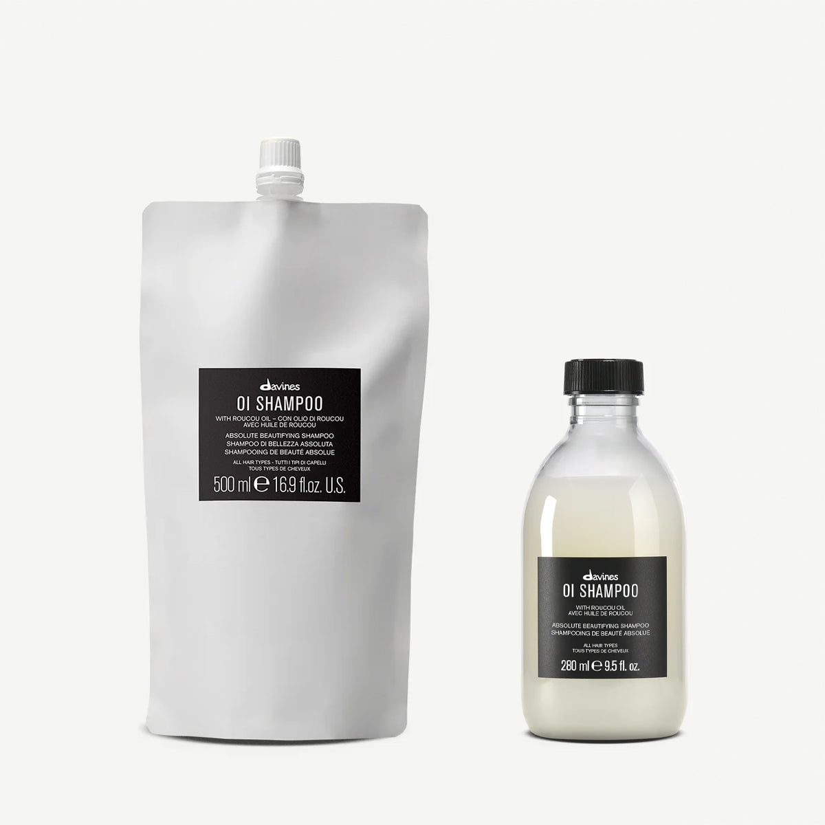 OI Shampoo Refill Duo 1 1 kitDavines