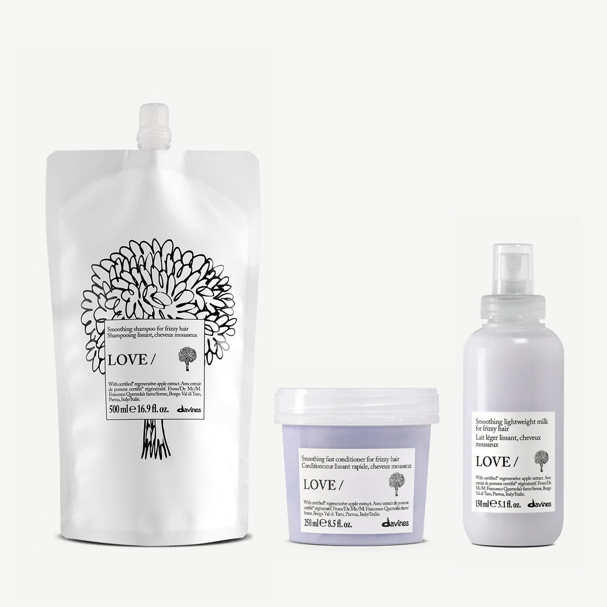 The LOVE SMOOTHING Routine 1 1 kitDavines