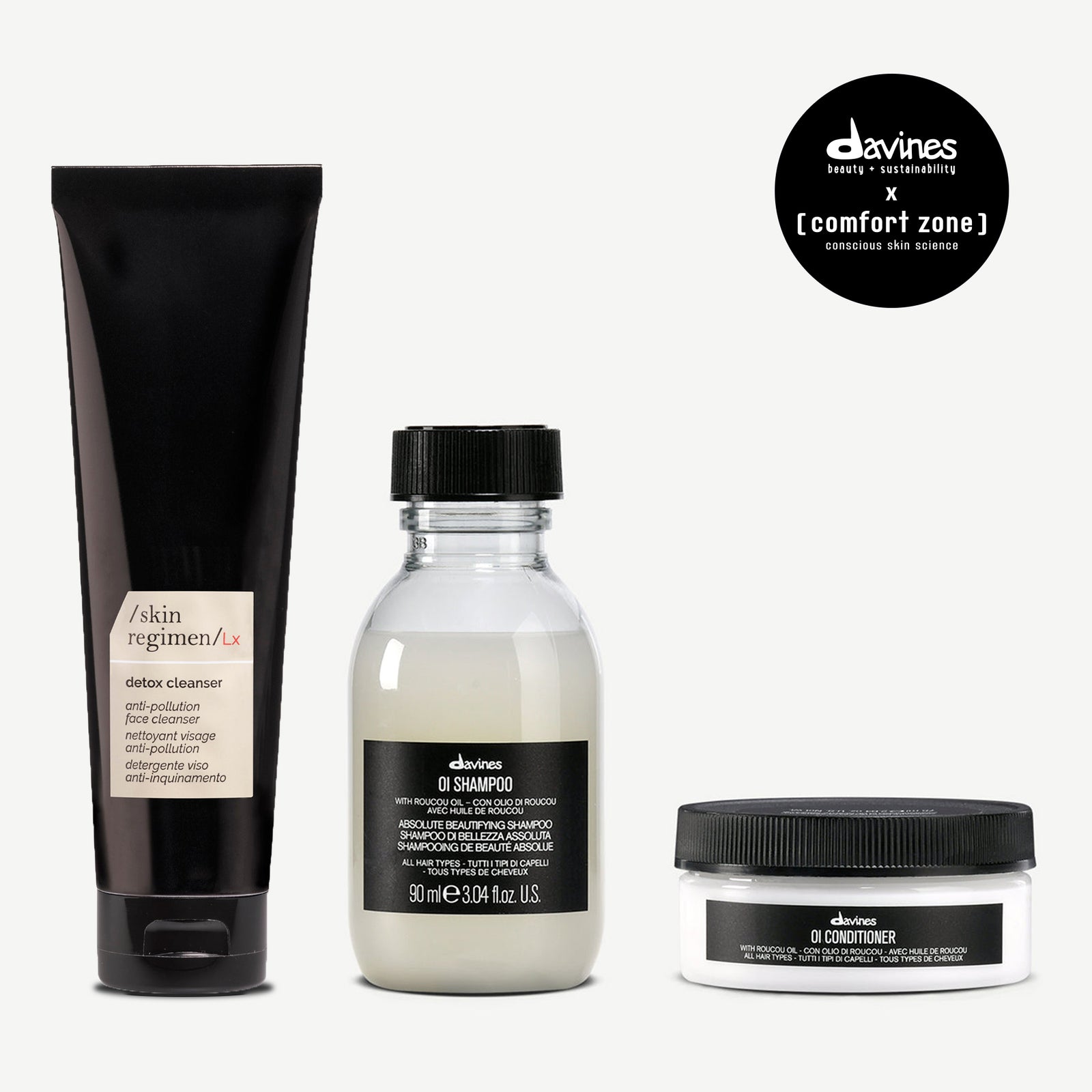 Davines x Skin Regimen Lx Set 1 Davines