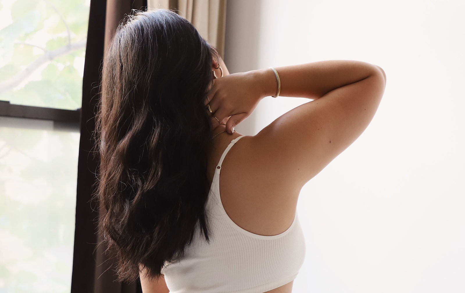 Off-duty model hair Davines tutorial tarmarz Tara