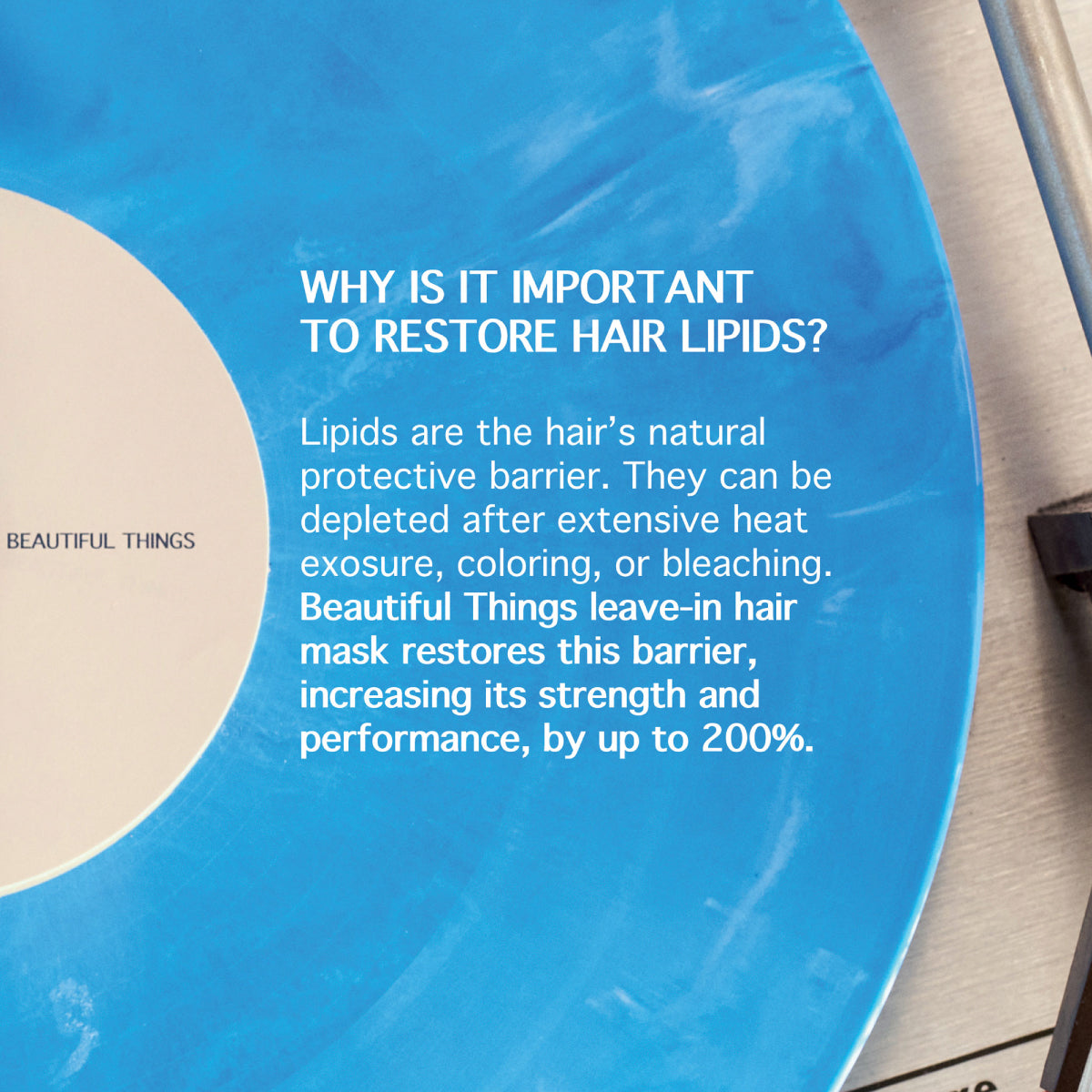
Davines Beautiful Things Restoring Leave-in Mask - Repairing mask for colored or lightened hair.