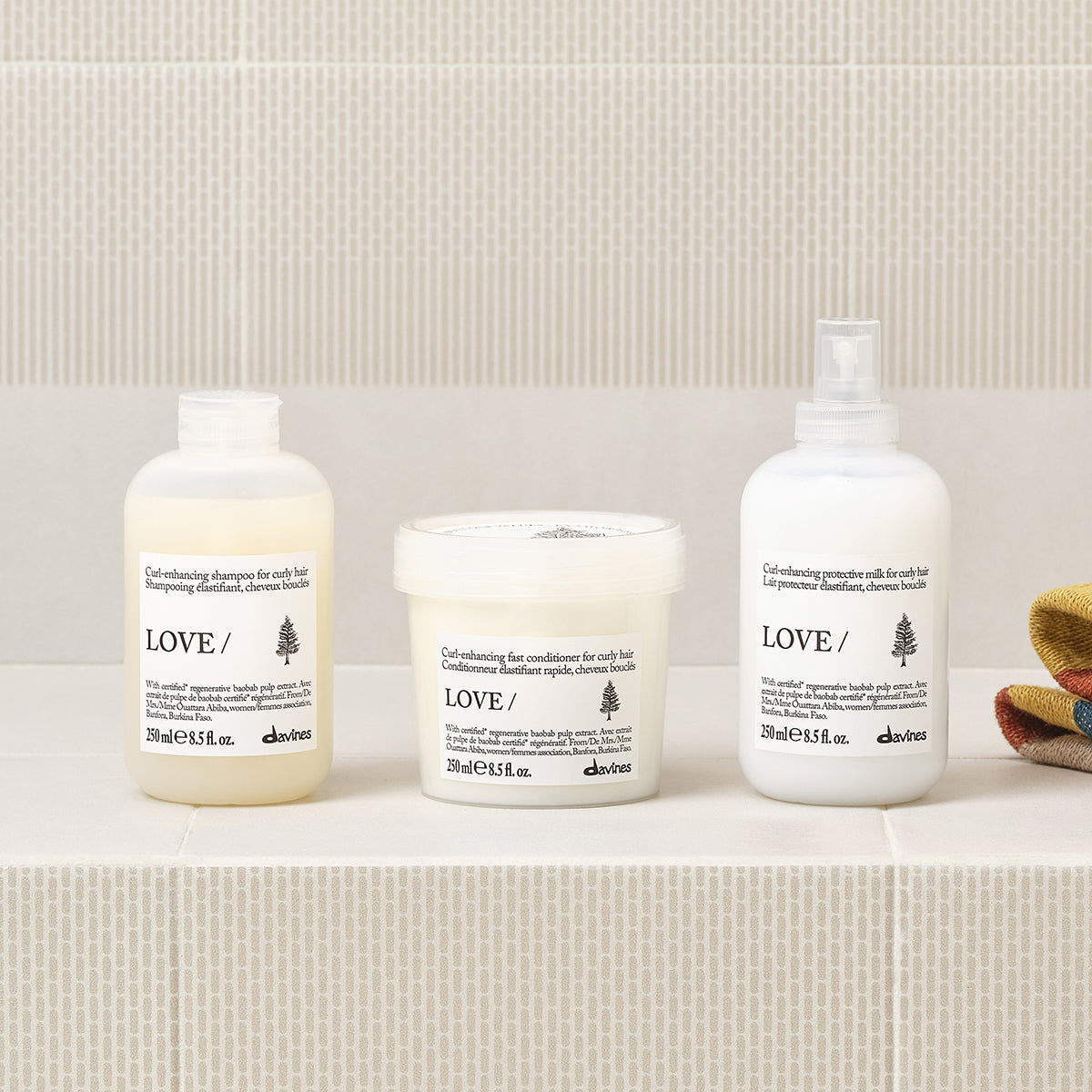 
Davines LOVE CURL Conditioner - Curl-enhancing fast conditioner for curly hair