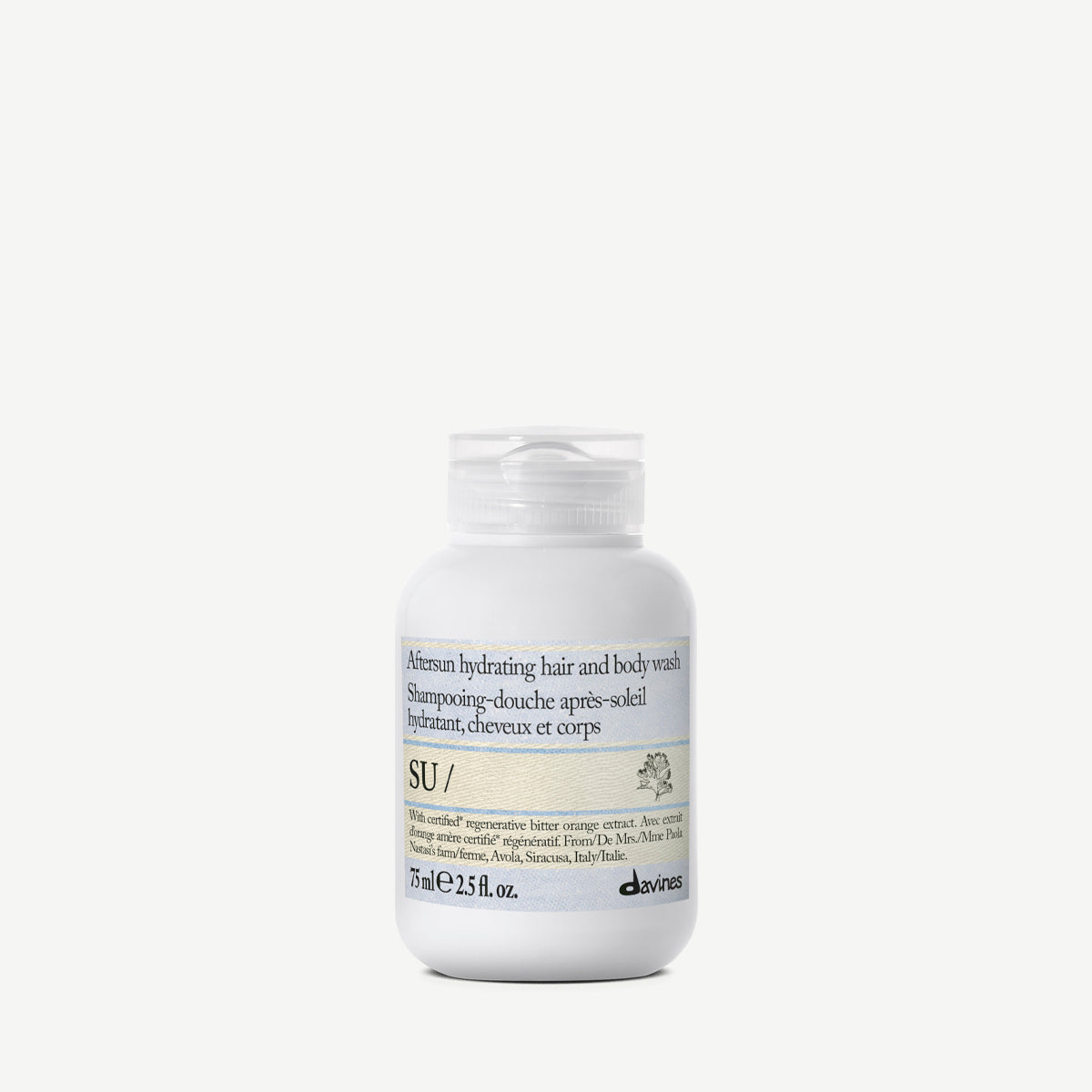
Davines SU Hair &amp; Body Wash - Aftersun hydrating hair and body wash