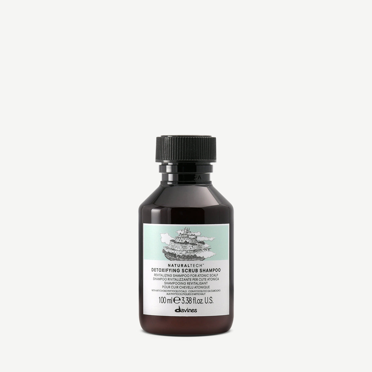 
Davines DETOXIFYING Scrub Shampoo - Revitalizing shampoo for scalp lacking tone