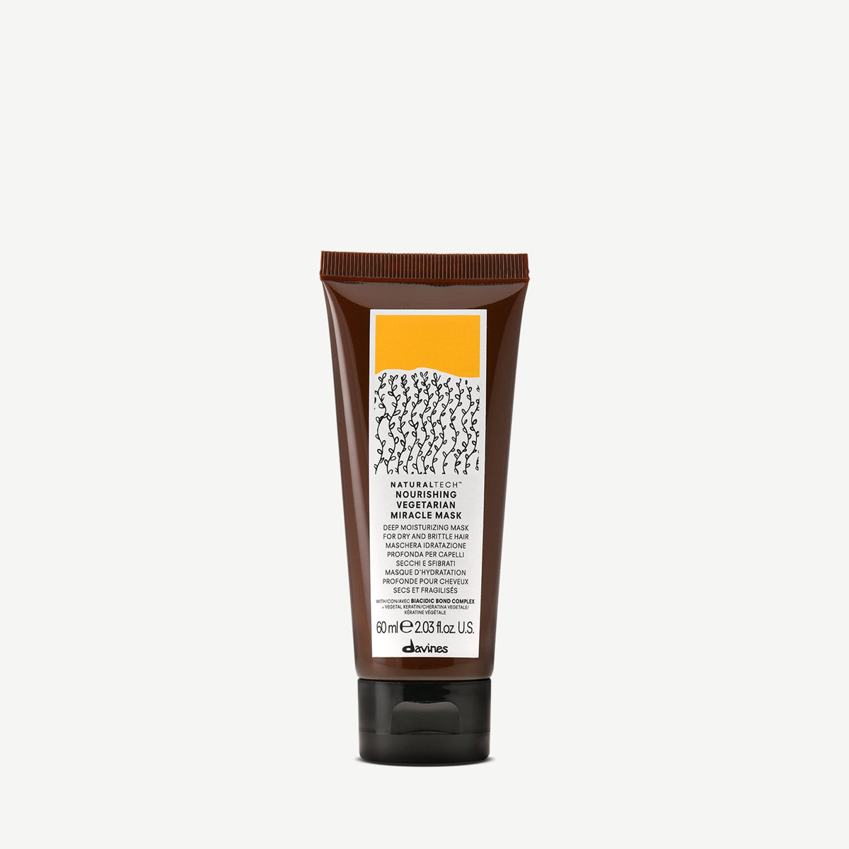 
Davines NOURISHING Vegetarian Miracle Mask - Extra moisturizing mask for dry and brittle hair