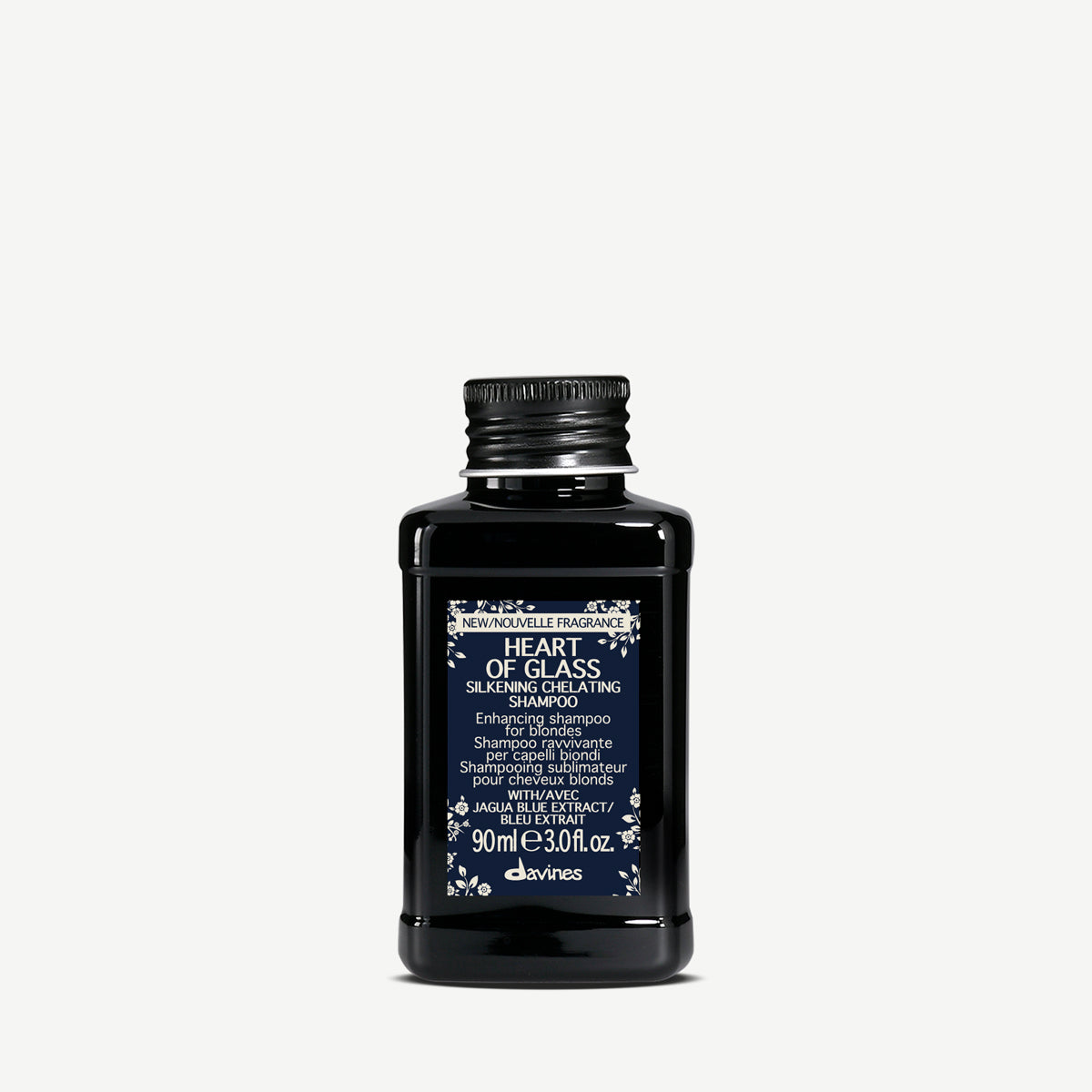 
Davines HEART OF GLASS Silkening Chelating Shampoo - Enhancing shampoo for blonde hair