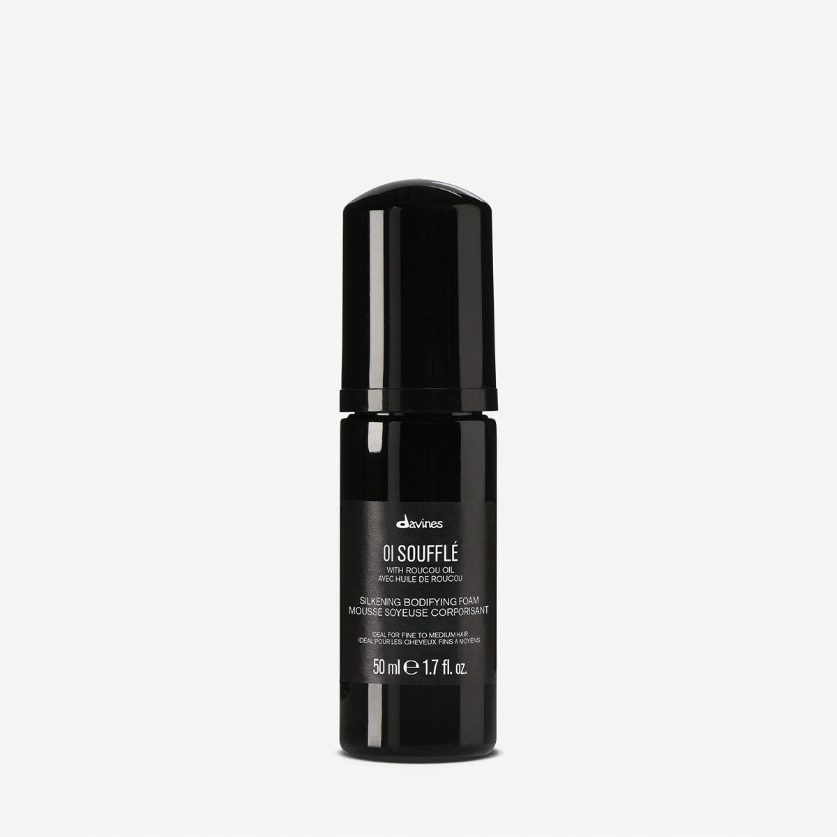 
Davines OI Soufflé - Leave-in liquid-to-foam mousse for radiant shine and full-bodied