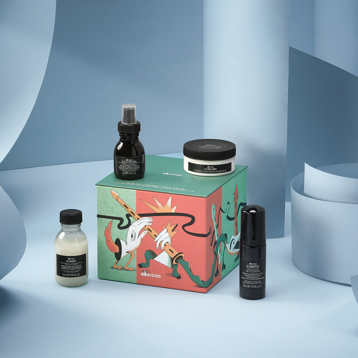 
Davines Flute Set - The perfect extraordinary beauty set for amazing shine and beauty to the hair. 