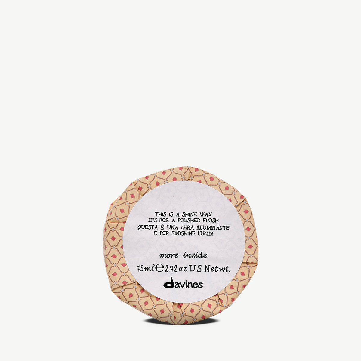 This is a Shine Wax 1  75 mlDavines
