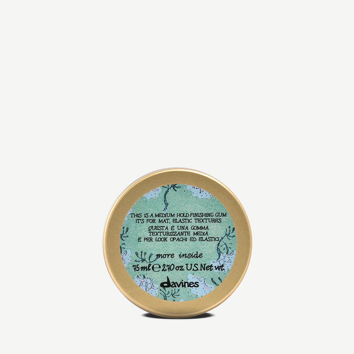 
Davines This is a Medium Hold Finishing Gum - For creating sleek styles and defined texture.