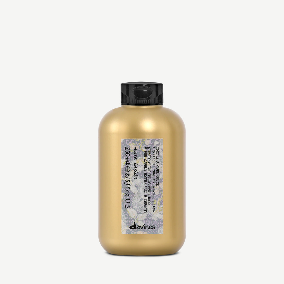 
Davines This is a Curl Gel Oil - Transformative gel- to-oil for well-defined, hydrated curls. Ideal for curly to coily hair