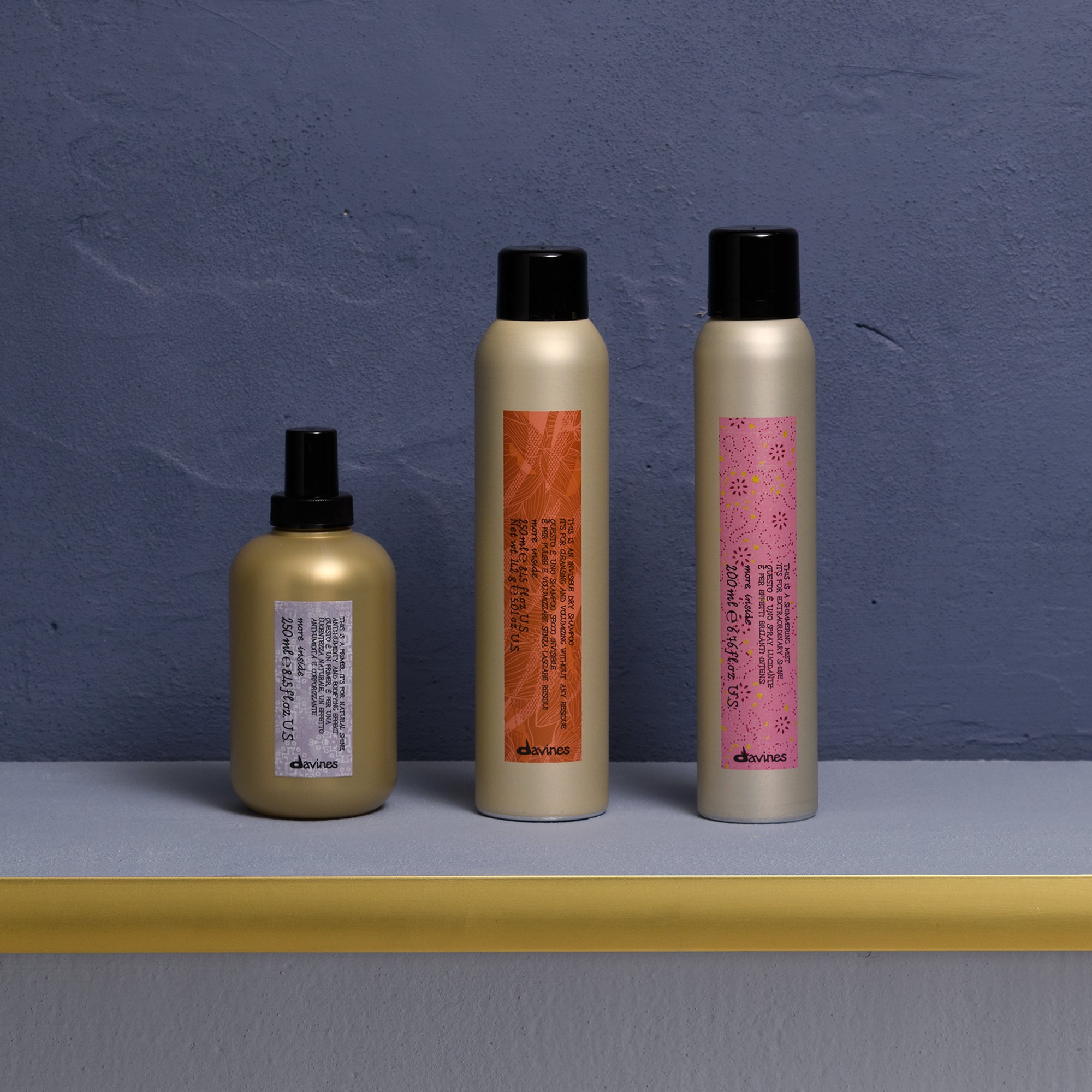
Davines This is a Primer - Anti-humidity bodifying tonic to support the fold in a natural way