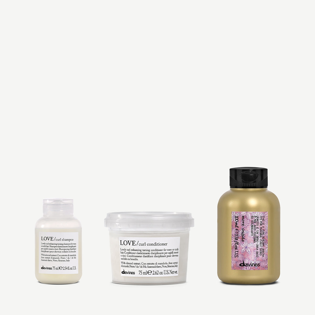 Curls Love Travel Set 1  1 kitDavines
