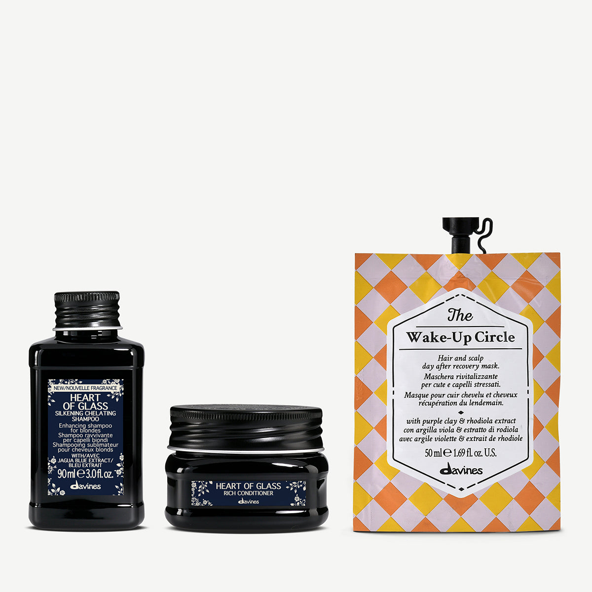 Blonde Care Travel Set 1  1 kitDavines
