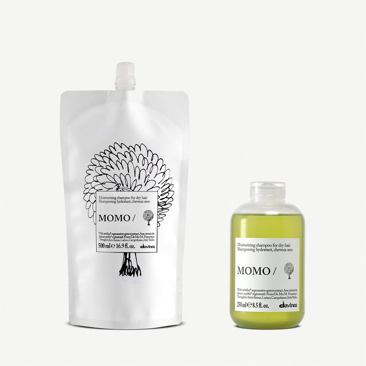 MOMO Shampoo Refill Duo 1  1 kitDavines
