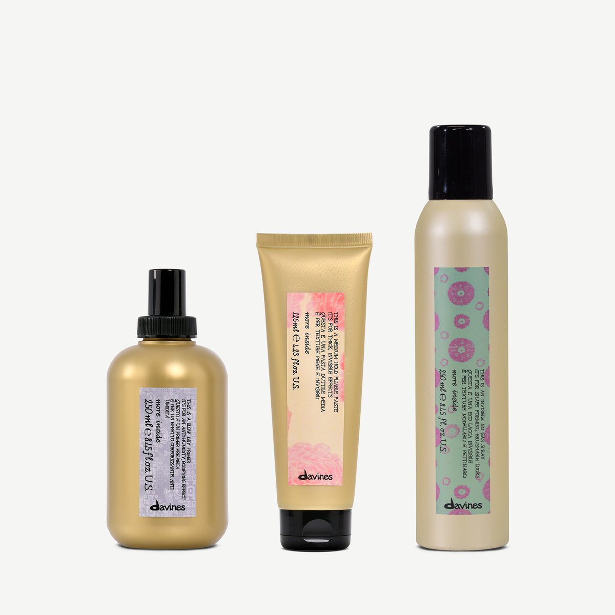 Slick Back Styling Set 1  1 kitDavines
