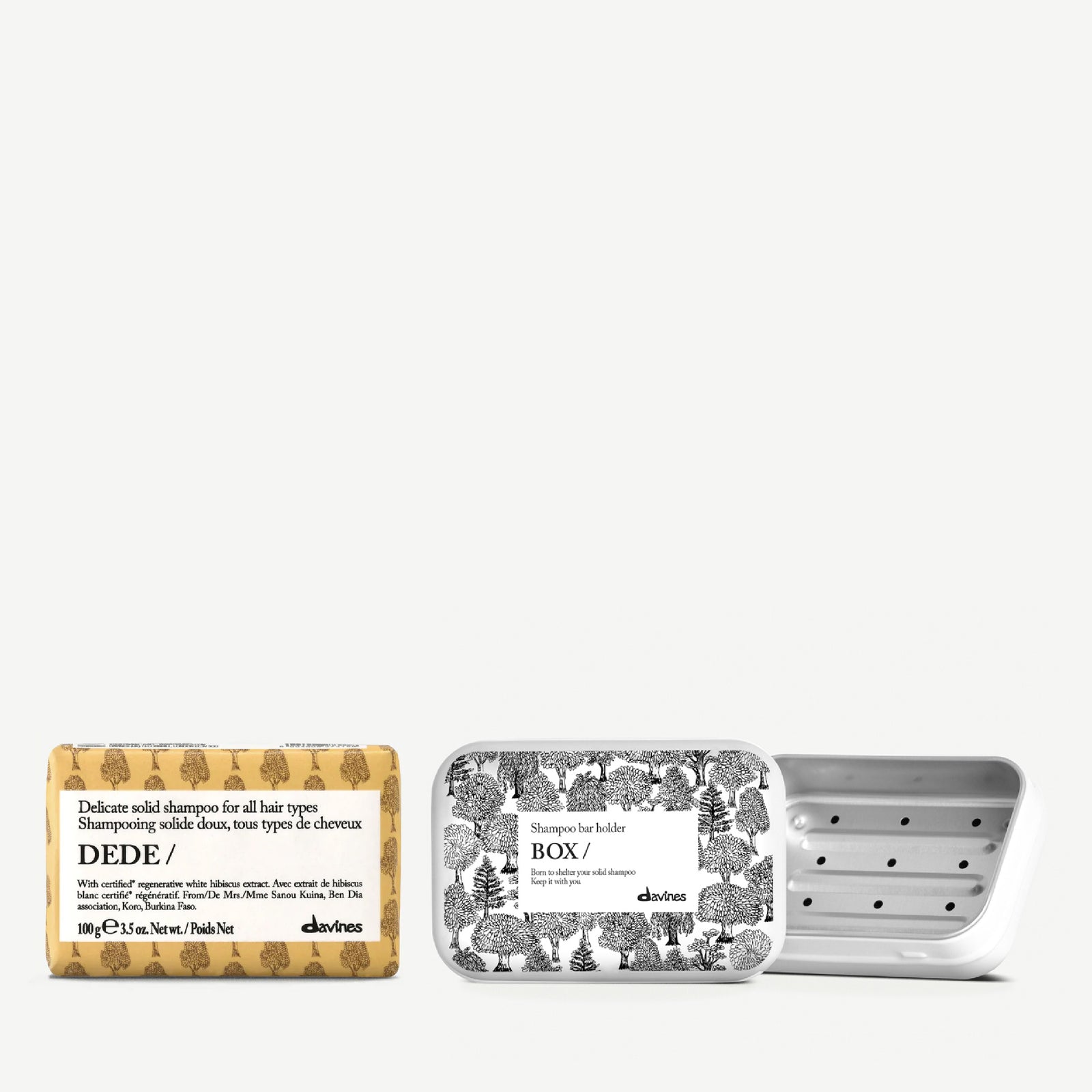 DEDE Solid Shampoo and Case 1  1 kitDavines
