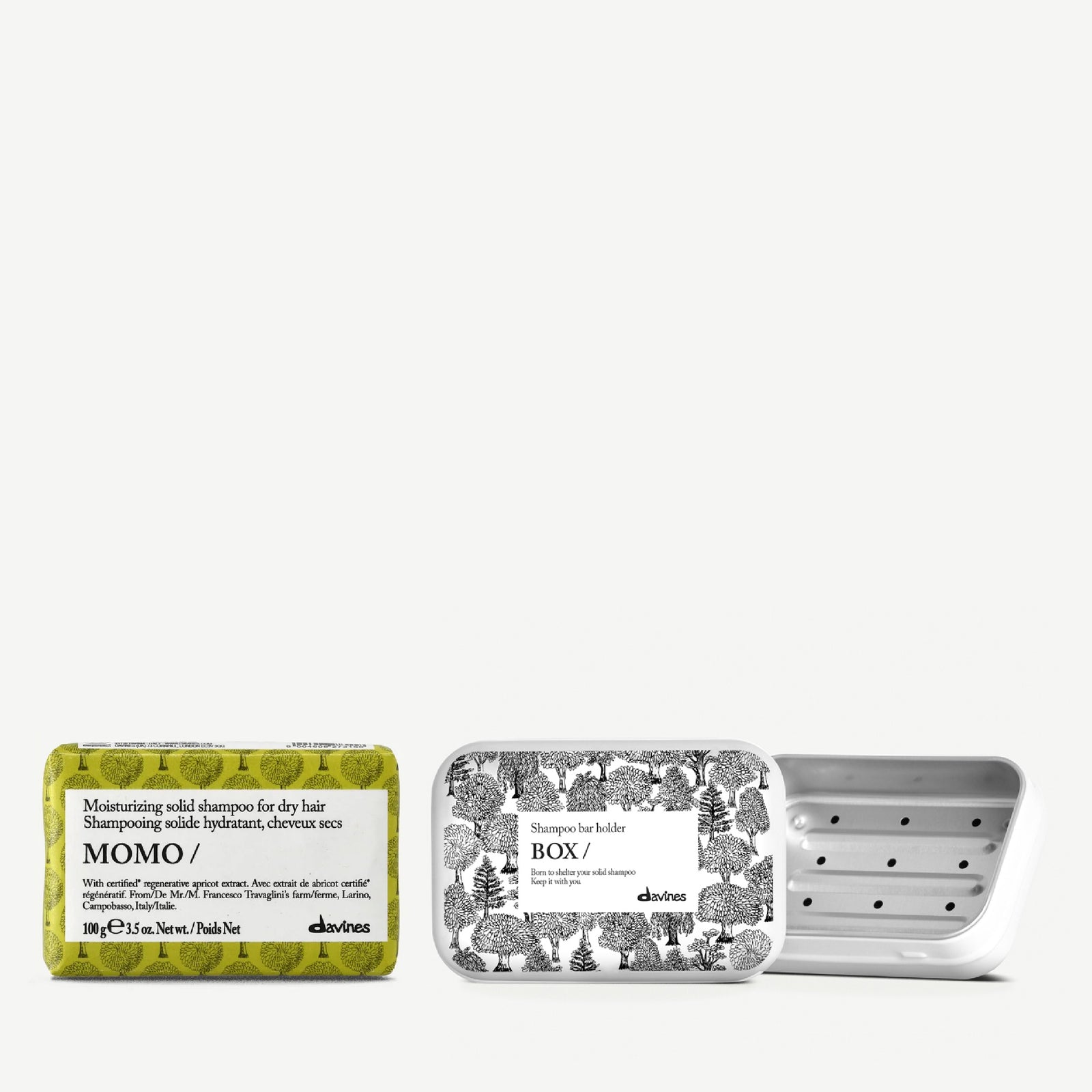 MOMO Solid Shampoo and Case 1  1 kitDavines
