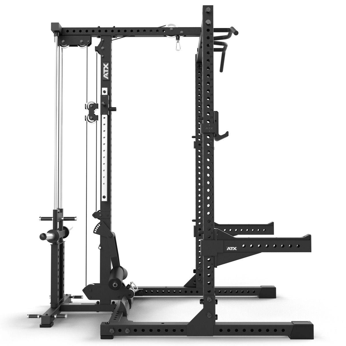 ATX® Half Rack 780 mit Latzug - Plate Load - Half Rack mit Kabelzug