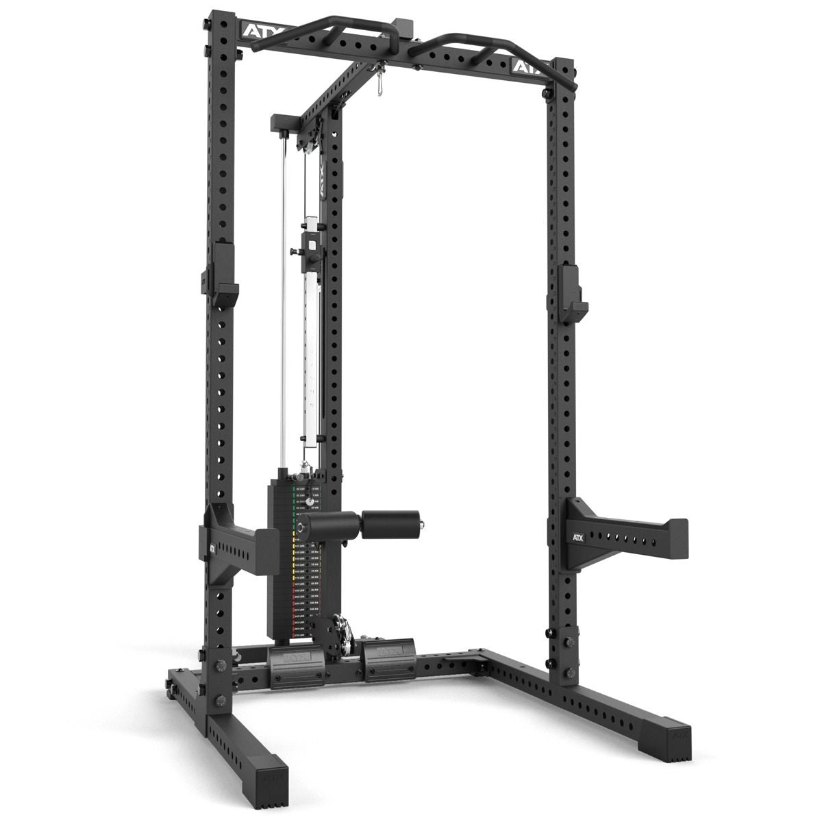 ATX® Half Rack 780 mit Latzug - Steckgewichte - Half Rack mit Kabelzug