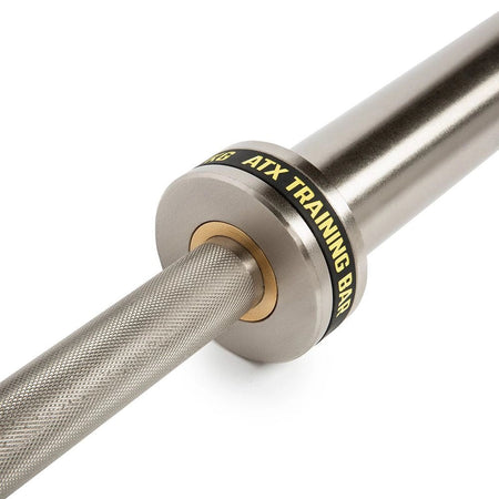 ATX® Olympic Hybrid Training Bar 220 cm x 50 mm - Chrom - Olympische Langhantelstange