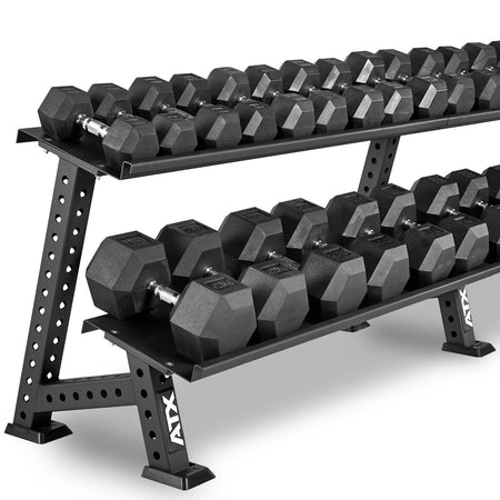 ATX® Kurzhantelablage für Hex Hanteln - modular erweiterbar - HEX Hantelablage
