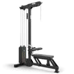 ATX® Latzug / Ruderzug LMSW - 700 - mit 115 kg Steckgewichte - Latzug / Ruderzug Kombo (Stack Weight)