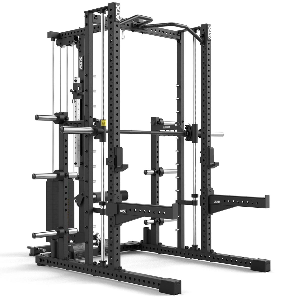 ATX® Multipresse - Rack 780 Komplettstation mit Latzugstation - 125 kg Steckgewichte - Multipresse mit Kabelzug