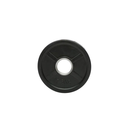 Hantelscheiben Gummi - Gripper - 50 mm - schwarz - Gummierte Hantelscheibe 50 mm