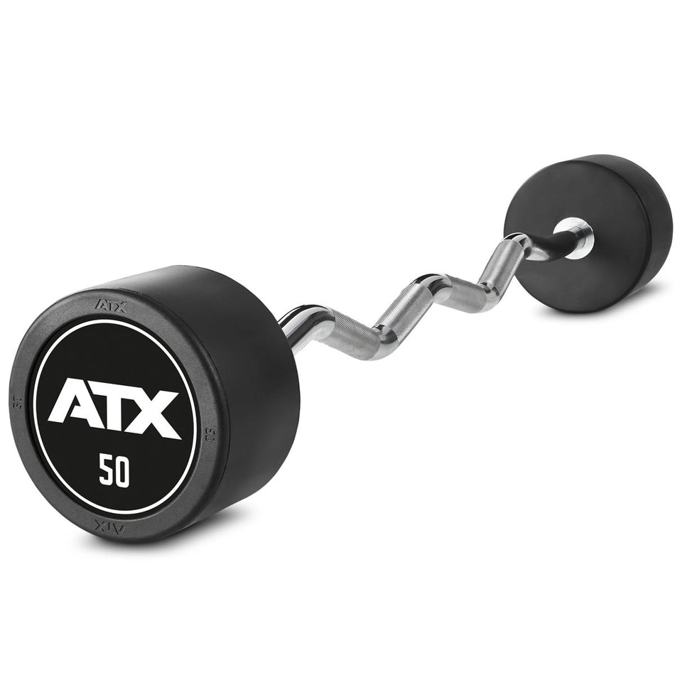 SZ kompakt súlyzók PRO Style gumírozott - 10-50 kg - ATX logóval